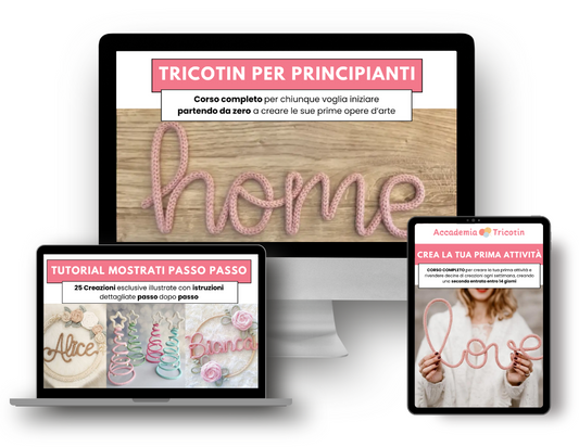 Tricotin Facile® - Impara l'arte del tricotin da casa e crea una seconda entrata in 14 giorni